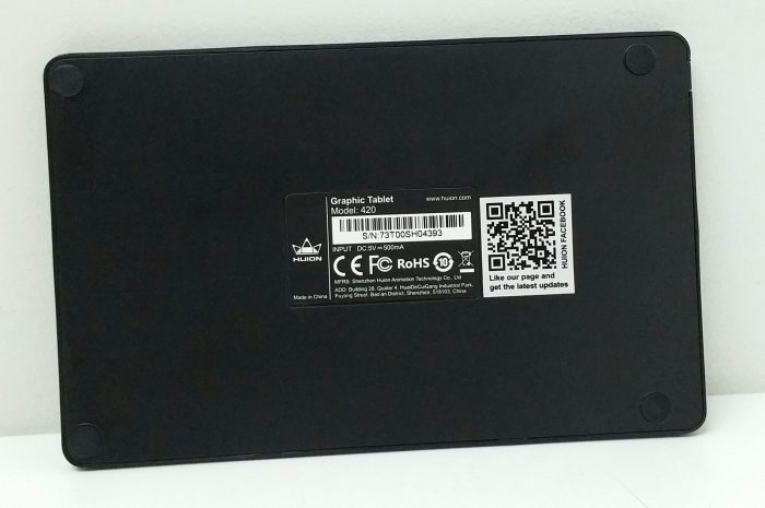 Huion 420 Drawing Graphics Tablet With Pen - Image 4