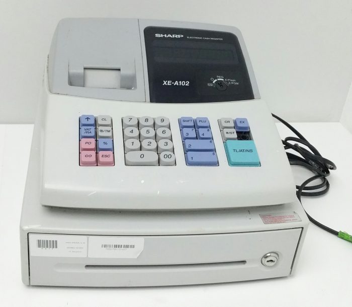Sharp XE-A102 Electronic Cash Register - Image 2