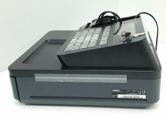 Casio SE-G1-1 Electronic Cash Register Machine With Key - Image 4