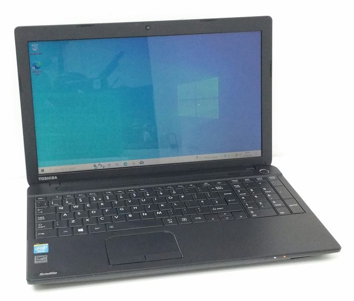 Toshiba Satellite C50-A-1CK - Celeron-1005M Dual Core 1.9GHz - 4GB RAM - 15.6" - 640GB HDD - Windows 10 64bit - Image 2