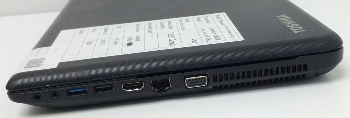 Toshiba Satellite C50-A-1CK - Celeron-1005M Dual Core 1.9GHz - 4GB RAM - 15.6" - 640GB HDD - Windows 10 64bit - Image 7
