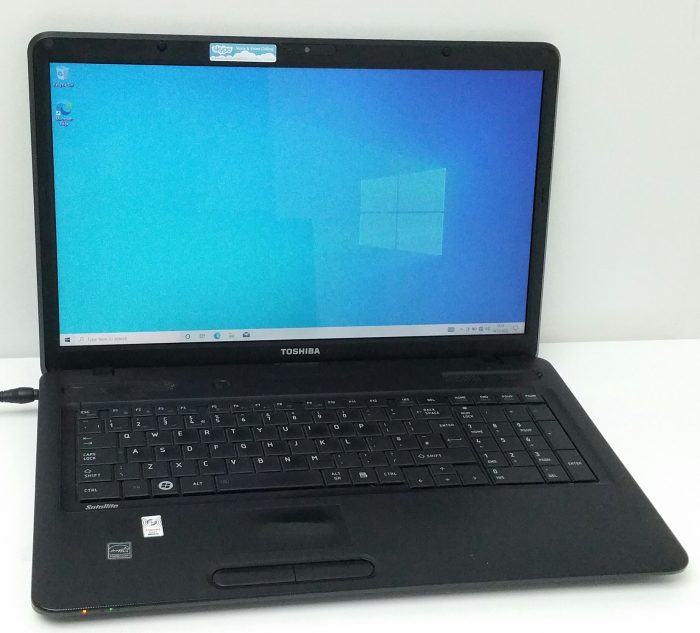 Toshiba Satellite C670D-11K - AMD E-450 1.65GHz - 4GB RAM - 17" - 640GB HDD - Windows 10 64bit - Image 2