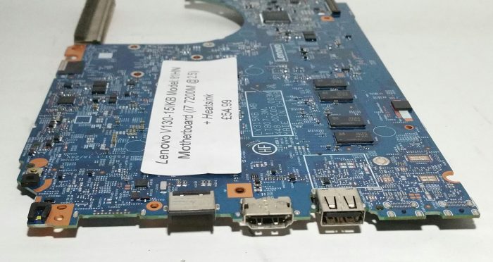 Lenovo V130-15IKB 81HN Motherboard (i5 7200U @ 2.5) + Heatsink - Image 4