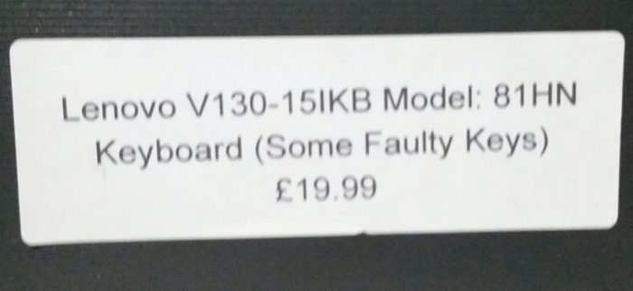Lenovo V130-15IKB 81HN Laptop Keyboard - Image 3