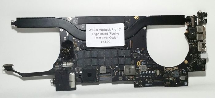 Apple A1398 Macbook Pro 15" Laptop Logic Board - Image 2