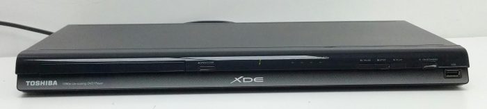 Toshiba XDE600KB DVD Player + Remote - Image 2