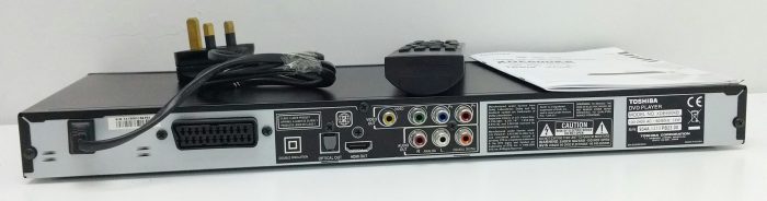 Toshiba XDE600KB DVD Player + Remote - Image 4