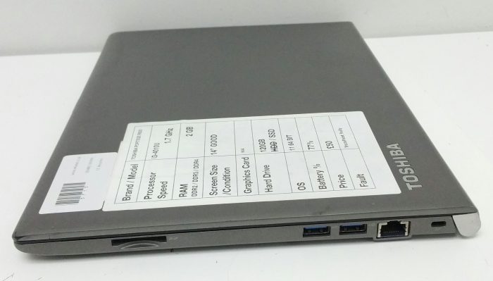 Toshiba Portege Z30 A-91R - i3-4010U 1.7GHz - 2GB RAM - 14" - 120GB SSD - Windows 11 64bit - Image 7
