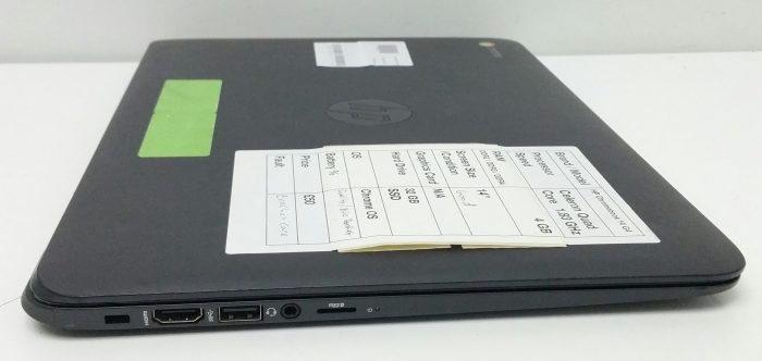HP Chromebook 14 G4 - Celeron Quad Core 1.83GHz - 4GB RAM - 14" - 32GB SSD - Chrome OS - Image 9