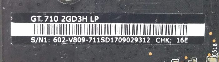 MSI GT710 2GD3H LP Graphics Card - Image 3