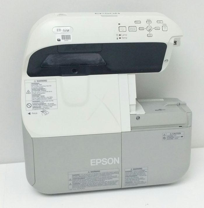 Epson EB-470 H456B LCD Projector 744 Lamp Hours Used - Image 9