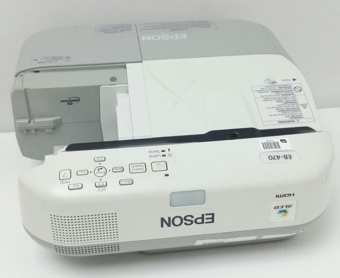 Epson EB-470 H456B LCD Projector 744 Lamp Hours Used - Image 6