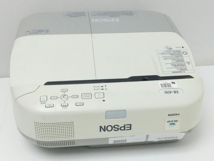 Epson EB-470 H456B LCD Projector 0 Lamp Hours Used - Image 6