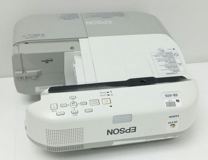 Epson EB-470 H456B LCD Projector 2246 Lamp Hours Used - Image 7