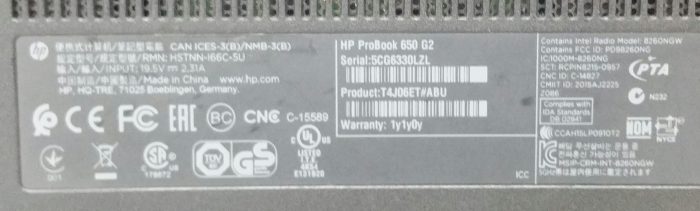 HP Probook 650 G2 - i5-6200U 2.4GHz - 4GB - 15.6" - 120GB SSD - Windows 10 64bit - Image 4