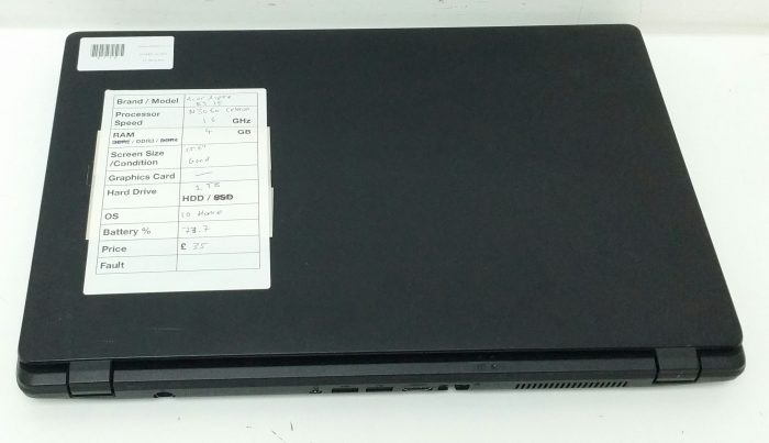Acer Aspire N15W4 ES1-531 Series N3060 Celeron 1.6GHz 4GB Ram 15.6" 1TB HDD Windows 10 Home - Image 6