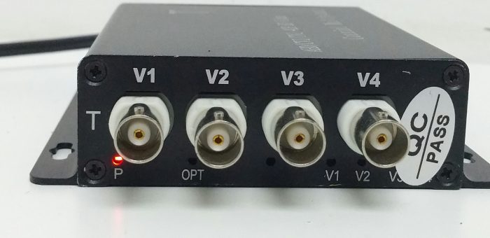 AHD/CVI/TVI 4CH HD Video Coaxial Multiplexer - Image 2