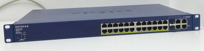 Netgear Prosafe FS728tpv2 24+4 Port Smart Switch With POE - Image 2