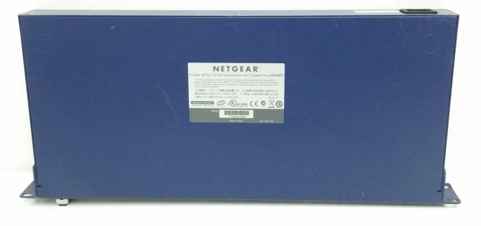 Netgear Prosafe FS750T2 48 Port 10/100 Smart Switch With 2 Gigabit Ports + 1 Fibre Optic x1 - Image 3