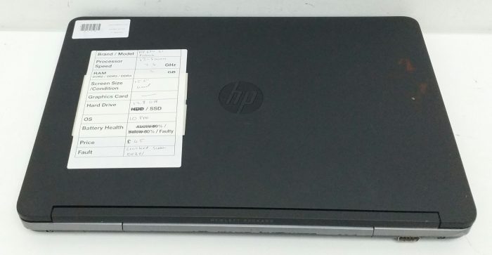 HP Probook 650 G1 - i3-4000M 2.4GHz - 4GB - 15.6" - 128GB SSD - Windows 10 Pro - Image 5