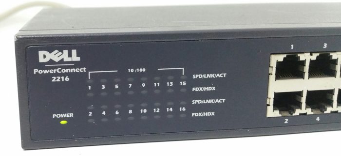 Dell PowerConnect 2216 16-Port Switch - Image 7