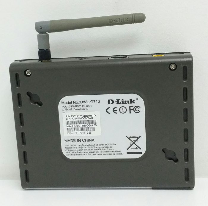 D-Link Airplus G DWL-G710 2.4GHz Wireless Range Extender - Image 5