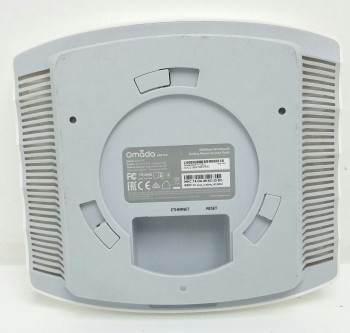 TP-Link Omada EAP110 300mbps Wireless N Ceiling Mount POE Access Point - Image 4