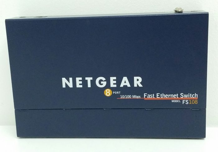 Netgear Prosafe FS108 v2 8- Port 10/100 Fast Ethernet Switch - Image 6