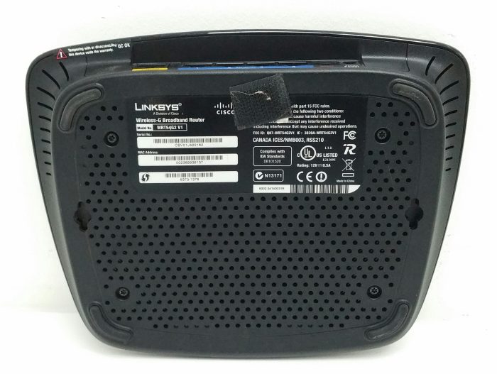Cisco Linksys WRT54G2V1 Wireless-G Broadband Router - Image 4