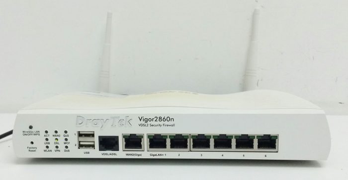 Draytek Vigor2860n Annex A VDSL2 Security Firewall - Image 2