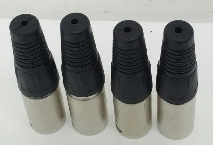 Job Lot 4x Neutrik Cable XLR NC3FXX 3 Pole XLR Male Silver Contact - Image 5