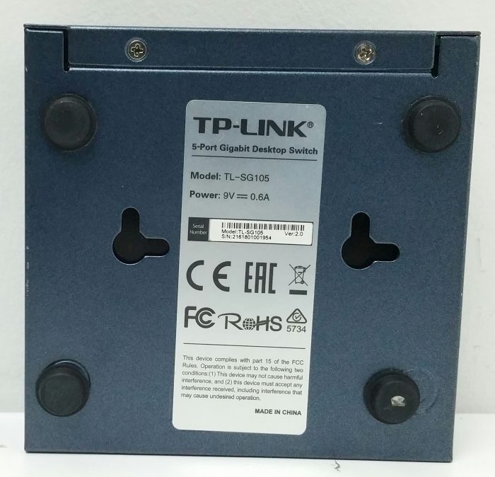 TP-Link TL-SG105 5-Port Gigabit Desktop Switch - Image 3