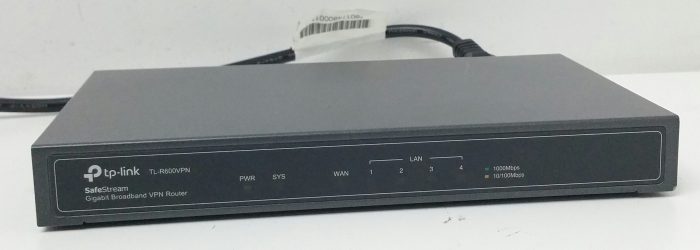 TP-Link TL-R600VPN Safestream Gigabit Broadband VPN Router - Image 2