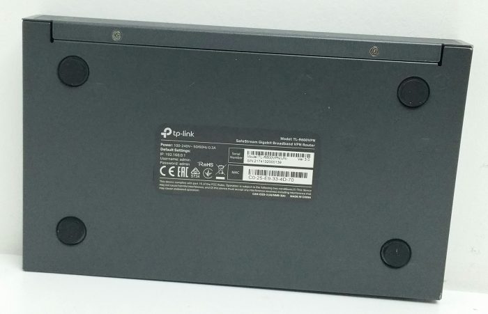TP-Link TL-R600VPN Safestream Gigabit Broadband VPN Router - Image 4