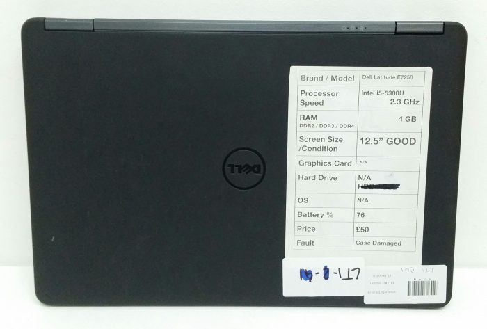 DELL Latitude E7250 - i5-5300U 2.3GHz - 4GB RAM - 12.5" - Image 8