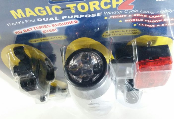 TCL Magic Torch2 Dual Purpose Windup Cycle Lamp/ Utility Torch - Image 5