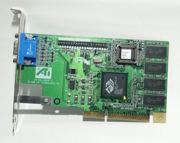 ATI Rage Pro AGP AMC VER 2.0 VGA Graphics Card - Image 2
