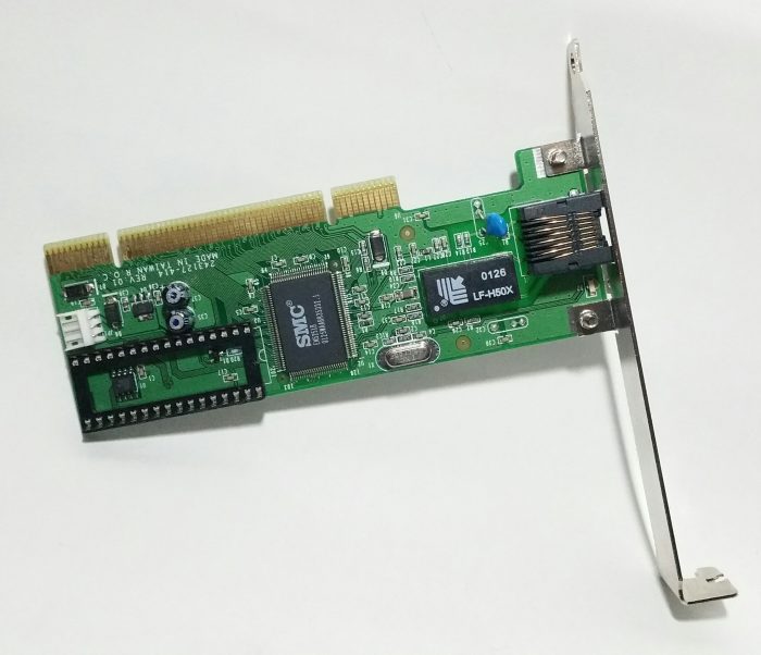 SMC T113103084 SMC1255TX 243127-414 REV 01 RJ-45 Fast Ethernet Network Adapter - Image 2
