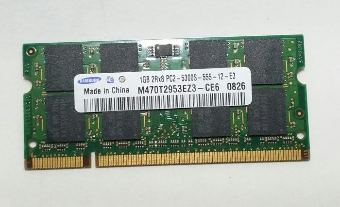 Samsung 1GB 2Rx8 PC2-5300S-555-12-E3 Notebook Memory Bar - Image 4