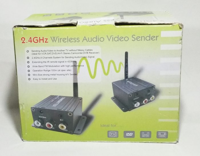SPC Pro-Signal PSG08096 2.4GHz Wireless Transmitter & Receiver With Damaged Antenna - Image 2