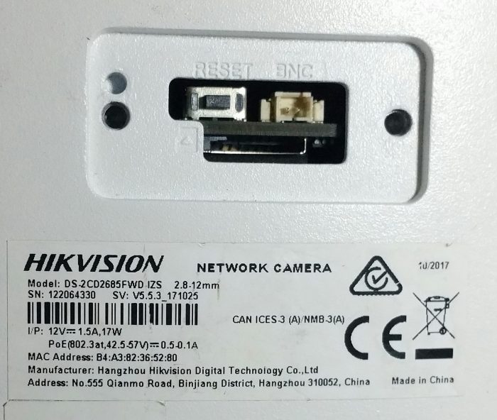 Hikvision DS-2CD2685FWD-IZ2 POE Network CCTV Camera - Image 4
