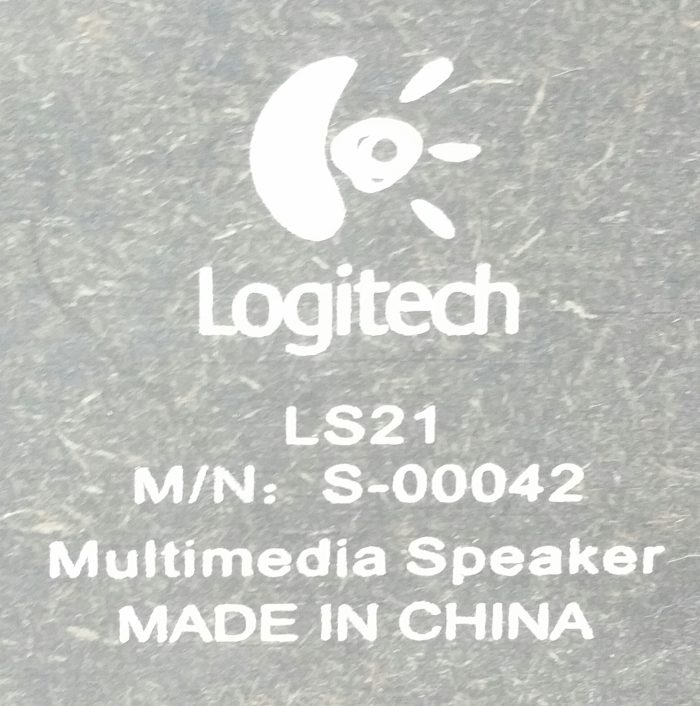 Logitech LS21 S-00042 Multimedia Speaker - Image 3