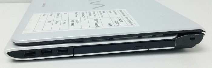 Sony PC SVE151D11M - i5-2450M 2.2GHz - 4GB RAM - 15.6" - 750GB HDD - Windows 10 64bit - Image 5