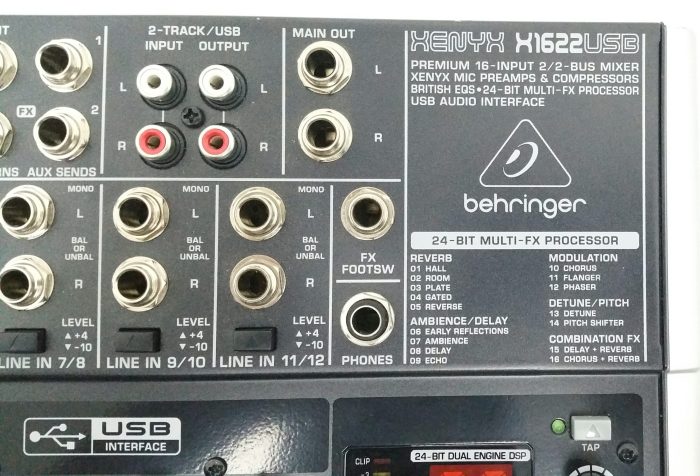 Behringer X1622USB 24-Bit Multi-FX Processor - Image 3