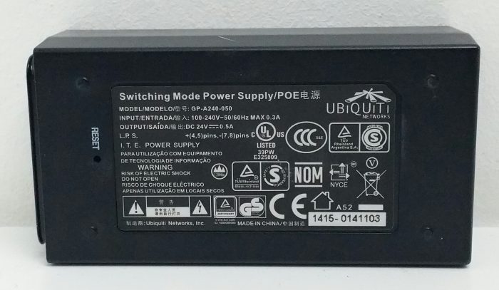 Ubiquiti GP-A240-050 POE Switching Mode Power Supply - Image 4