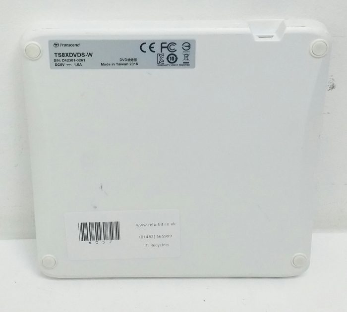 Transcend TS8XDVDS-W Slim Portable DVD Writer - Image 4