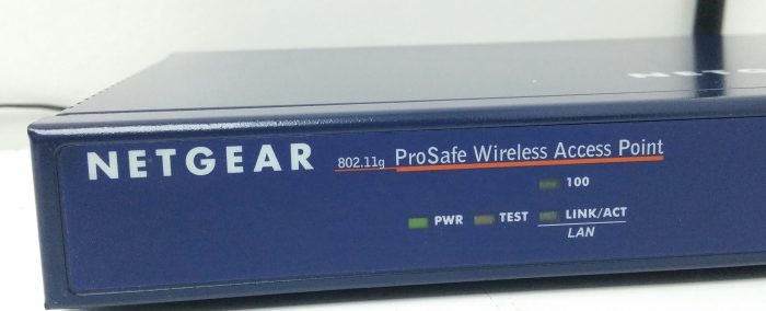 Netgear WG302 802.11g Prosafe POE Wireless Access Point With 1 Antenna - Image 8