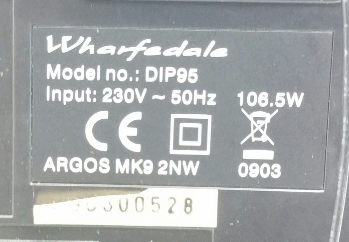 Wharfedale DIP95 Sound System Speaker - Image 3