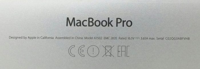 Apple Macbook Pro A1502 - Intel i7-5557U 3.1GHz - 16GB DDR3 - 13" - 1TB SSD - 12.7 Monterey (2015) - Image 3
