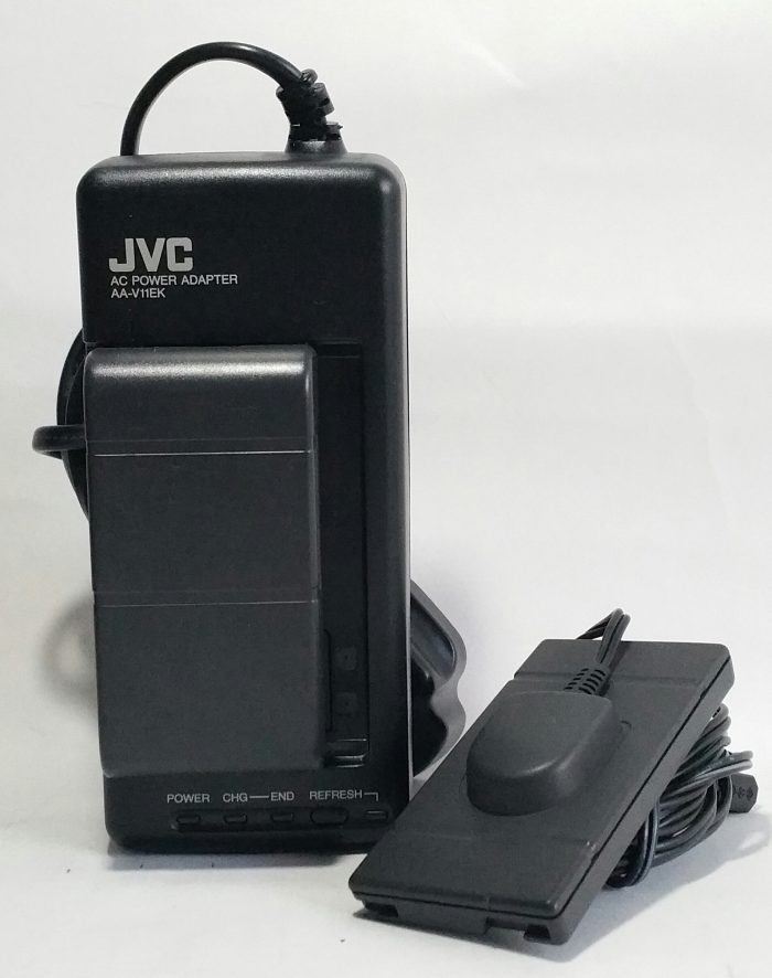 JVC AA-V11EK AC Power Adapter With JVC BN-V12U Battery - Image 2